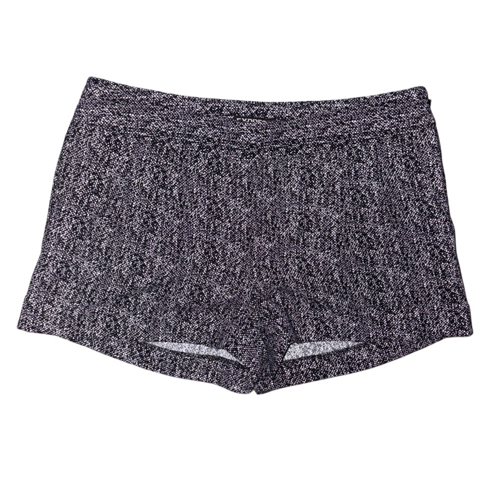 Express Black & White Tweedy Dress Shorts